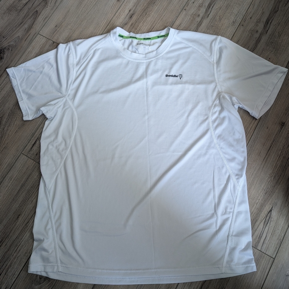 Baddle Pickleball White Men's White Performance Shirt Sz XL - Picture 5 of 6